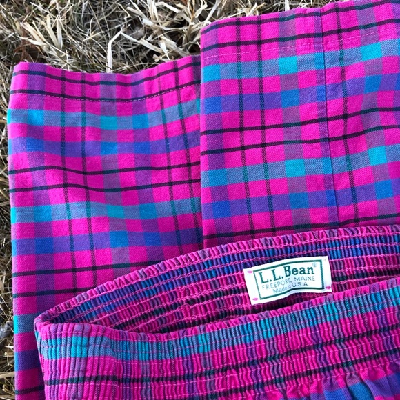 Vintage L.L. Bean Plaid Skirt - Picture 3 of 3